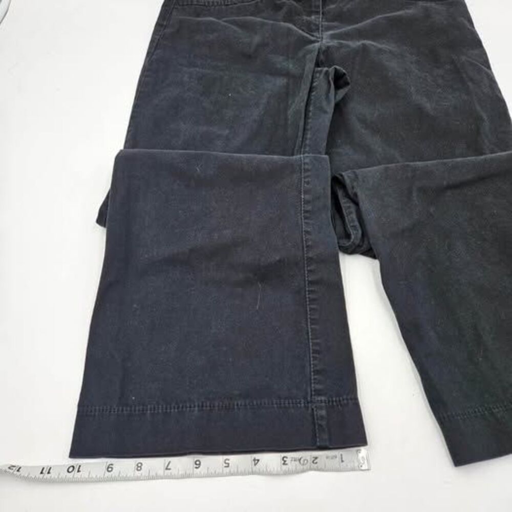 Womens Ann Taylor LOFT Julie Black Pants Size 10